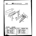 Tappan 30-2237-66-01 backguard diagram