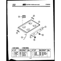 Tappan 30-2237-66-01 cooktop parts diagram