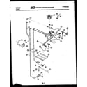 Tappan 30-6237-00-02 burner, manifold and gas control diagram