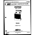 Tappan 31-2208-00-01 cover diagram