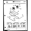 Tappan 31-2208-00-01 broiler parts diagram