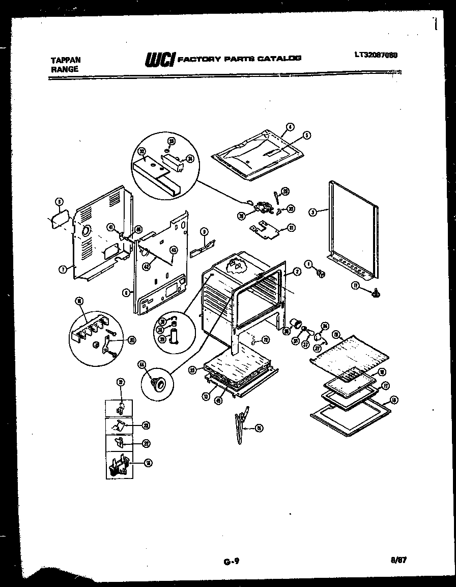 Tappan 31-2757-23-02 body parts diagram