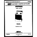 Tappan 31-2207-23-01 cover diagram