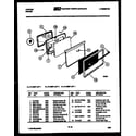 Tappan 31-2207-23-01 door parts diagram