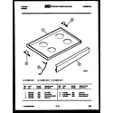 Tappan 31-2207-23-01 cooktop parts diagram