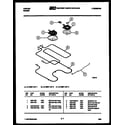 Tappan 31-2207-23-01 broiler parts diagram