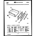 Tappan 31-2207-23-01 drawer parts diagram