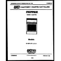 Tappan 37-1007-00-04 cover diagram