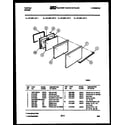 Tappan 37-1007-00-04 door parts diagram