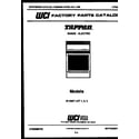 Tappan 37-2227-23-01 cover diagram