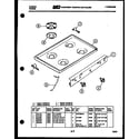Tappan 30-3347-23-02 cooktop parts diagram