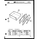 Tappan 31-4967-66-02 drawer parts diagram