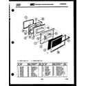 Tappan 31-4967-66-02 door parts diagram