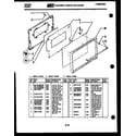 Tappan 12-5063-23-05 door parts diagram