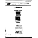 Tappan 76-4967-00-01 cover page diagram