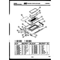 Tappan 76-4967-66-01 top door parts diagram