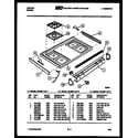 Tappan 30-4687-66-02 cooktop parts diagram