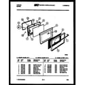 Tappan 30-4687-66-02 door parts diagram