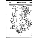 Tappan 30-4687-66-02 burner, manifold and gas control diagram