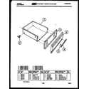Tappan 72-3977-00-04 drawer parts diagram