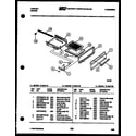 Tappan 72-2547-66-01 broiler drawer parts diagram