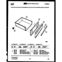 Tappan 31-2528-66-03 drawer parts diagram