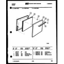 Tappan 37-0007-00-05 door parts diagram