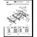 Tappan 14-3038-45-01 burner parts diagram