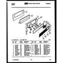 Tappan 31-7647-66-03 backguard diagram