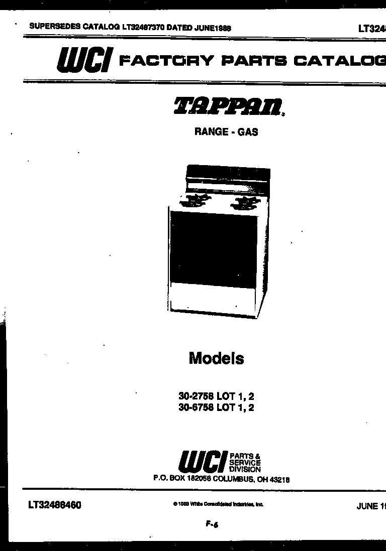 Tappan 31-3968-66-04 cover diagram