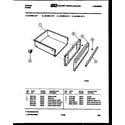 Tappan 30-4388-00-04 drawer parts diagram