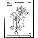 Tappan 95-1787-00-04 cabinet parts diagram