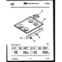 Tappan 32-1004-23-01 cooktop parts diagram