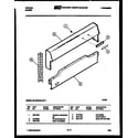 Tappan 32-1004-23-01 backguard diagram