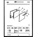 Tappan 32-1004-23-01 door parts diagram