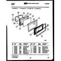 Tappan 30-4688-23-02 door parts diagram