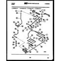 Tappan 30-4688-23-02 burner, manifold and gas control diagram