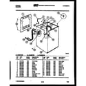 Tappan 46-2837-23-05 cabinet parts diagram
