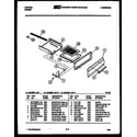 Tappan 30-3657-00-02 broiler drawer parts diagram