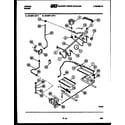 Tappan 30-3857-66-06 burner, manifold and gas control diagram