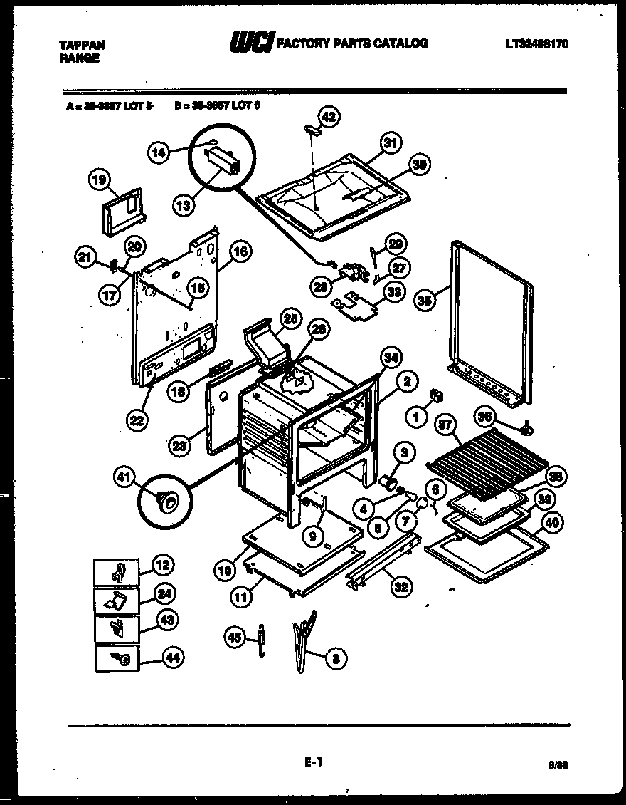 Tappan 30-3857-23-06 body parts diagram
