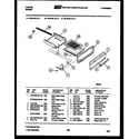 Tappan 30-3148-23-03 broiler drawer parts diagram