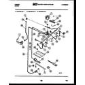 Tappan 30-3148-23-03 burner, manifold and gas control diagram