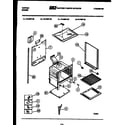 Tappan 72-7657-23-03 lower body parts diagram