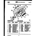Tappan 30-4997-00-02 backguard diagram