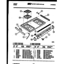 Tappan 30-4997-00-02 cooktop parts diagram