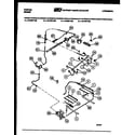 Tappan 72-3977-66-05 burner, manifold and gas control diagram