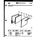 Tappan 32-1014-00-01 door parts diagram
