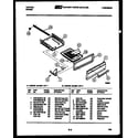 Tappan 32-2227-00-01 broiler drawer parts diagram