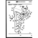 Tappan 30-2138-23-02 burner, manifold and gas control diagram